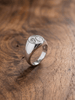 H Personalized Monogram Signet Ring in Sterling Silver - AME Jewellery
