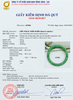 Burmese Jadeite Jade Bangle certificate, size 53.2 mm from AME Jewellery