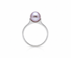 Nhẫn Vàng trắng Ngọc trai nuôi nước ngọt Lavender Freshwater Pearl Ring in 10K White Gold by AME Jewellery