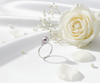 Nhẫn Vàng trắng Ngọc trai nuôi nước ngọt Lavender Freshwater Pearl Ring in 10K White Gold by AME Jewellery