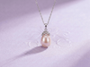 Mặt dây chuyền Ngọc trai giọt Lavender Teardrop Freshwater Pearl Pendant Necklace by AME Jewellery