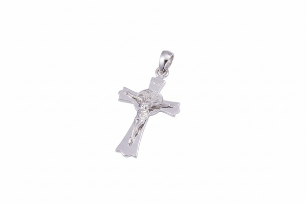 Mặt dây Thánh Giá Đức Chúa Jesus Cross Silver Pendant | AME Jewellery