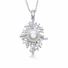 Mặt dây chuyền Ngọc trai white Freshwater Pearl Pendant Necklace by AME Jewellery