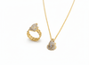 Money Frog two-piece Jewelry Set in 14-karat Yellow Gold by AME Jewellery