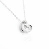 Mặt dây chuyền Khỉ Lucky Monkey Heart Pendant Necklace in Sterling Silver by AME Jewellery