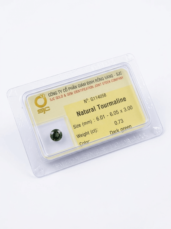 Đá quý tự nhiên Natural Green Tourmaline from AME Jewellery
