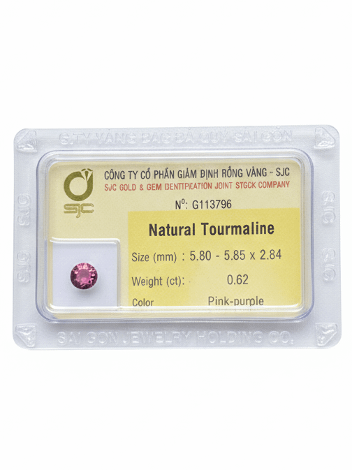 Đá quý tự nhiên Natural Pink Tourmaline from AME Jewellery