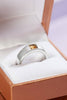 Nhẫn Nam Đá quý thiên nhiên Citrine Silver Ring  | AME Jewellery