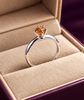 Nhẫn nữ Đá quý tự nhiên Citrine - AME Jewellery
