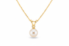 Mặt dây chuyền Vàng 14K Ngọc trai trắng White Freshwater Pearl  Gold Pendant Necklace by AME Jewellery