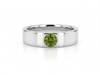 Nhẫn Bạc Đá quý tự nhiên Natural Peridot Men's Ring in Sterling Silver by AME Jewellery