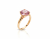 Nhẫn Vàng hồng Đá quý thiên nhiên Purple-Pink Spinel Ring in 14K Rose Gold by AME Jewellery
