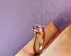 Nhẫn Vàng hồng Đá quý thiên nhiên Purple-Pink Spinel Ring in 14K Rose Gold by AME Jewellery