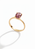 Nhẫn nữ Vàng Đá quý thiên nhiên Oval Red Garnet Ring in 14K Yellow Gold by AME Jewellery