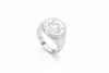 Nhẫn ngón út khắc hình Hổ Little Finger Signet Ring | AME Jewellery