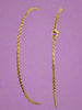 Dây chuyền nữ Vàng 14K Yellow Gold Square Link Chain Necklace by AME Jewellery