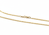 Dây chuyền nữ Vàng 14K Yellow Gold Square Link Chain Necklace by AME Jewellery