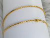 Dây chuyền nữ Vàng 14K Yellow Gold Square Link Chain Necklace by AME Jewellery