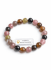 Vòng tay Đá quý tự nhiên Tourmaline - Natural Multicolor Tourmaline Beads Bracelet by AME Jewellery