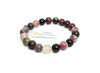 Vòng tay Đá quý tự nhiên Tourmaline - Natural Multicolor Tourmaline Beads Bracelet by AME Jewellery