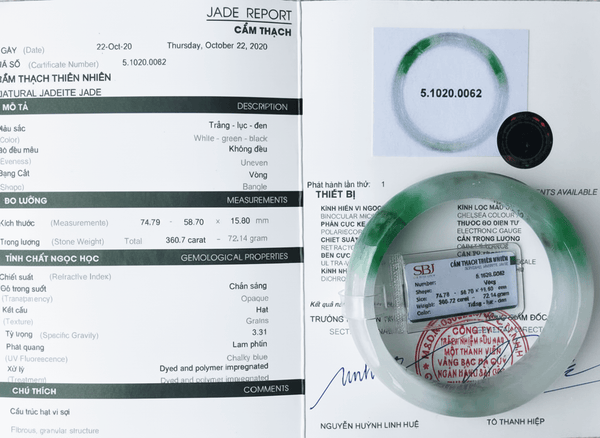 Vòng Cẩm Thạch thiên nhiên Miến Điện bản hẹ | Burmese Jadeite Jade Bangle | AME Jewellery