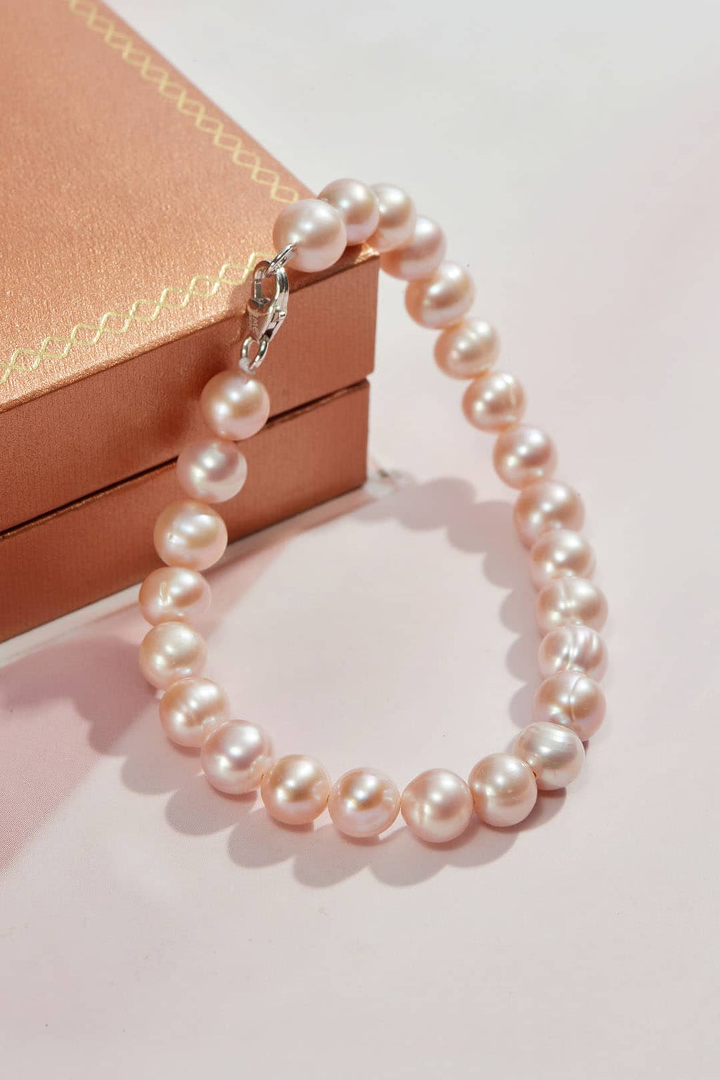 Vòng tay Ngọc trai nước ngọt màu Lavender Pearl Strand Bracelet | AME Jewellery