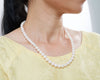 Vòng đeo cổ Chuỗi Ngọc trai nước ngọt trắng Fine White Freshwater Pearl Strand Necklace by AME Jewellery