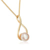 Mặt dây Ngọc trai Lavender Freshwater Pearl Vàng 14K - AME Jewellery