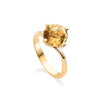 Nhẫn Vàng 14K Đá quý thiên nhiên Citrine Gold Ring | AME Jewellery