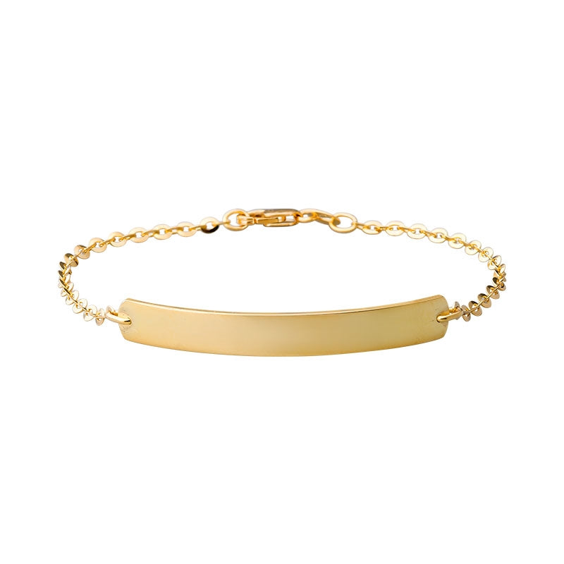 Lắc tay nữ Vàng 18K cổ điển - Classic Gold Bracelet - AME Jewellery