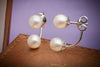 Bông tai Song Ngọc Ngọc trai nước ngọt Double Pearl Earrings - AME Jewellery