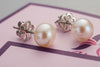 Bông tai Ngọc trai nước ngọt nút - AME Jewellery