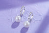 Bông tai Hinged Ngọc trai nước ngọt trắng Pearl Earrings | AME Jewellery