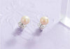 Bông tai Ngọc trai nuôi nước ngọt màu hồng - AME Jewellery