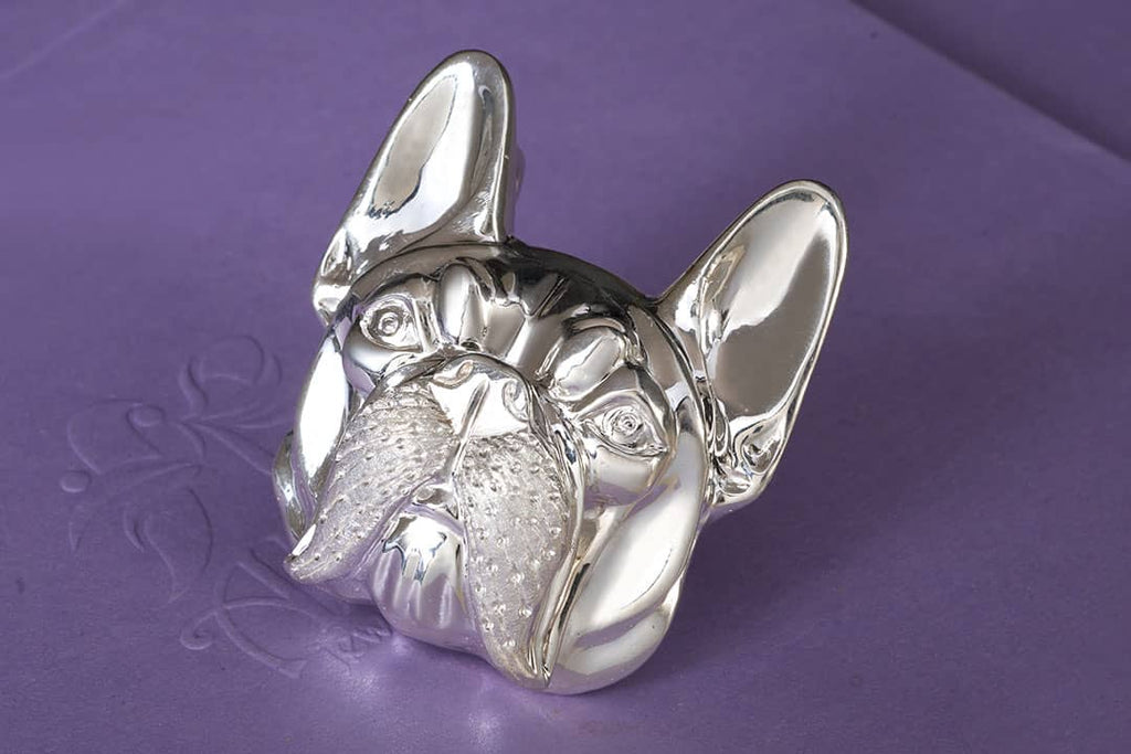 Bulldog Belt Buckle in Silver - Luxury Accessories - AME Jewellery