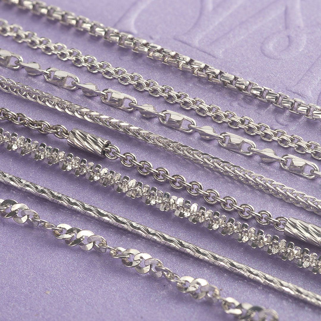 Dây chuyền nữ Bạc cao cấp Chain Necklaces in Sterling Silver by AME Jewellery