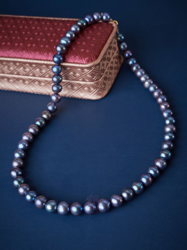 Chuỗi Ngọc trai nước ngọt Peacock Freshwater Cultured Pearls Strand | AME Jewellery