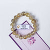 Chuỗi đeo tay Thạch Anh Tóc Vàng thiên nhiên - Golden Sagenitic / Rutile Quartz Beads Bracelet - AME Jewellery