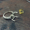 citrine white gold unfinished ring - AME Jewellery