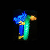 3D Design - Citrine Dragon Pendant for Men - AME Jewellery