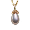 Mặt dây Vàng 14K Ngọc trai nuôi nước ngọt lavender - AME Jewellery