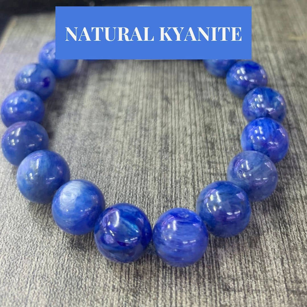 Blue Kyanite Bracelet for Telepathy & Psychic Communication
