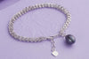 Lắc tay Ngọc trai Aubergine Freshwater Pearl Bracelet by AME Jewellery