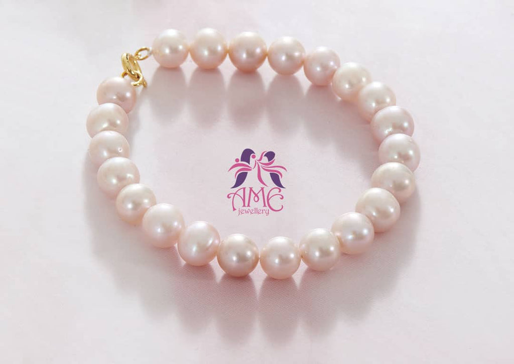 Vòng tay chuỗi Ngọc trai Lavender Pearl Strand Bracelet by AME Jewellery