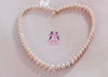 Vòng cổ Chuỗi Ngọc trai nước ngọt Lavender Freshwater Pearl Strand Necklace by AME Jewellery