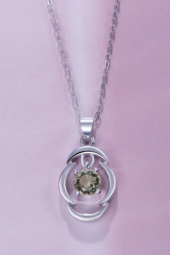 Mặt dây Đá quý thiên nhiên Citrine Pendant | AME Jewellery