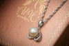 Mặt dây chuyền Ngọc trai nước ngọt trắng - AME Jewellery