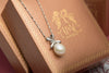 Mặt dây chuyền Ngọc trai White Freshwater Pearl Pendant - AME Jewellery