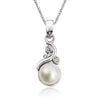 Mặt dây chuyền Ngọc trai trắng White Freshwater Pearl Pendant Necklace by AME Jewellery