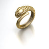 Nhẫn Nam Rắn Vàng | Men's Snake Gold Ring | AME Jewellery